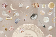 Vintage Collage Kit Lace & Paper, an Object Graphic by Allure Art (Thumbnail 14 of 23)