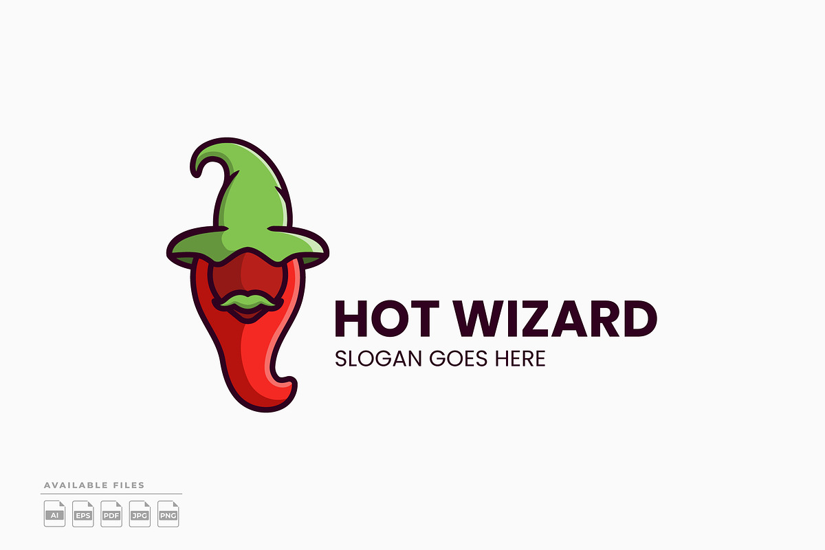 Hot Wizard Logo, a Branding & Logo Template by Zeer Graphic