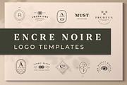 Encre Noire Logo Minimal Modern, a Branding & Logo Template by Nues Design (Thumbnail 1 of 14)