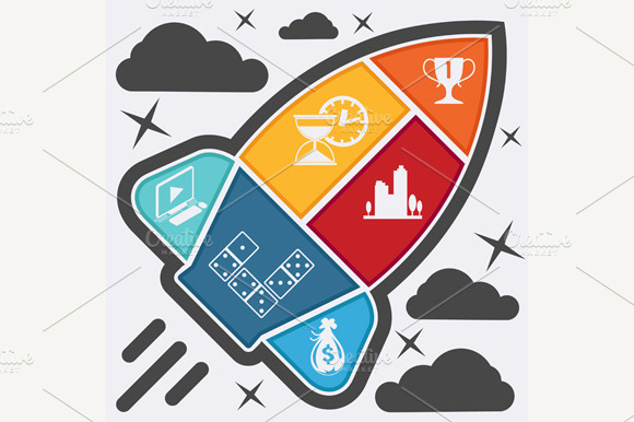 Set Of Business And Management Icons