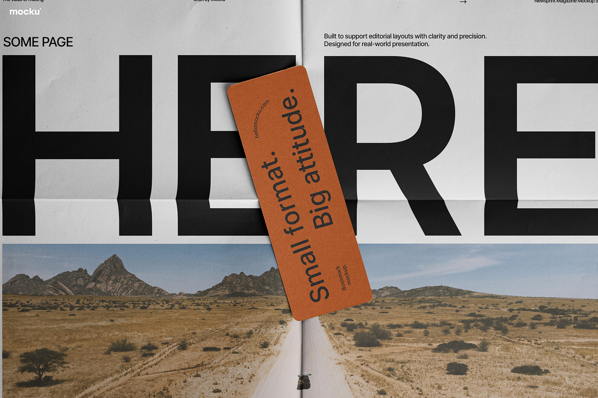 Bookmark Mockups Set, a Books & Magazine Mockup by Mocku (Photo 7 of 15)