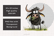 Quirky Safari Animal graphics, an Animal Illustration by PaintPixelCo (Thumbnail 3 of 18)