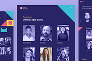 Conference Responsive PSD & Sketch, a Landing Page Template by TIB Digital (Thumbnail 5 of 7)