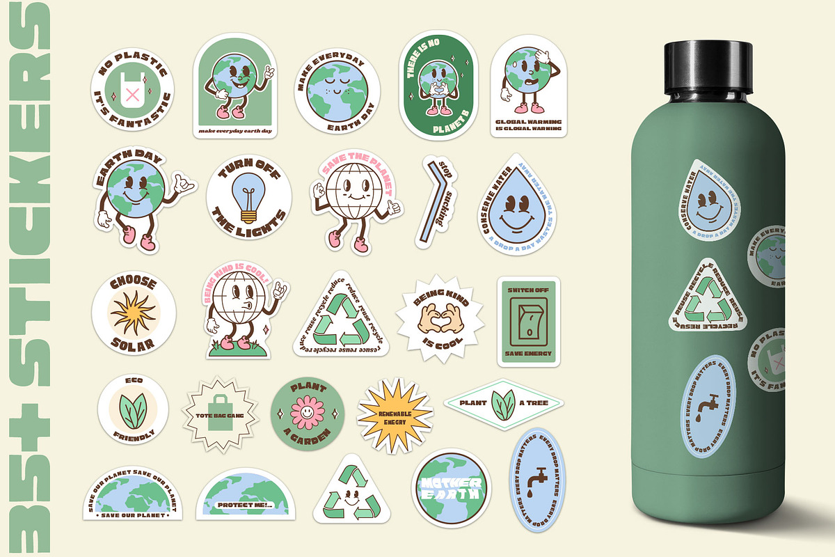 Everyday Earth Day Collection, a Decorative Illustration by millering (Photo 4 of 10)