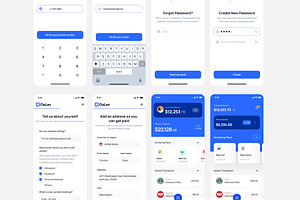 E-Wallet Mobile App UI Kit