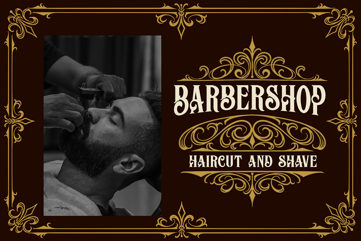 BASHOPE VINTAGE FONT, a Blackletter Font by dansdesign (Photo 6 of 7)