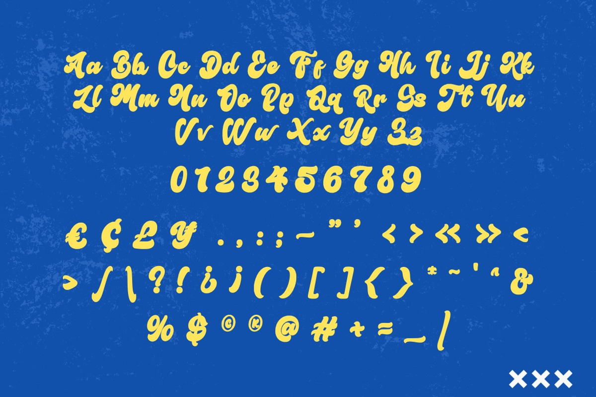 Archid Flower - Retro Handwritten, a Script Font by Dhabee (Photo 2 of 15)