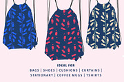 BLOSSOM - Hand Drawn Florals Pattern, a Pattern Graphic by Design Unique (Thumbnail 7 of 8)