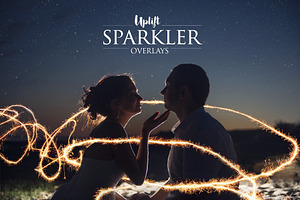 SALE! 160 Sparkler Overlays