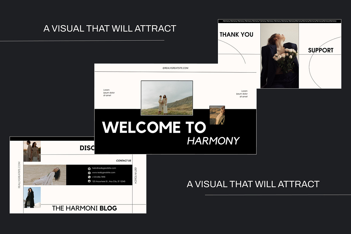 HARMONY - Fashion Canva Presentation, a Templates & Theme by AESTETHIC_STUDIO (Photo 5 of 9)
