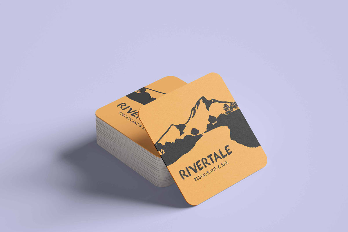Mountain Scenes Silhouettes Vector 4, an Object Illustration by Seaquint (Photo 4 of 5)