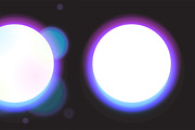 Vector full moon set, an Illustration by OKart.studio (Thumbnail 3 of 4)