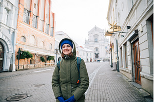 Vilnius, Lithuania. Young Beautiful, a Person Photo by Our Amazing World