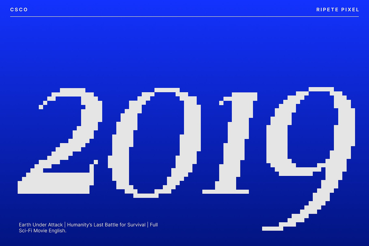 Ripete Pixel, a Serif Font by Craft Supply Co. (Photo 3 of 8)