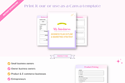 Small Business Planner Canva print, a Templates & Theme by Cate Creates (Thumbnail 5 of 11)