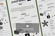 Yusef – Student Portfolio Website, a Landing Page Template by productype1 (Thumbnail 3 of 5)