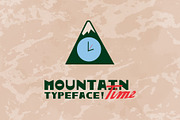 Mountain Time, a Font by TJ Smith (Thumbnail 1 of 3)