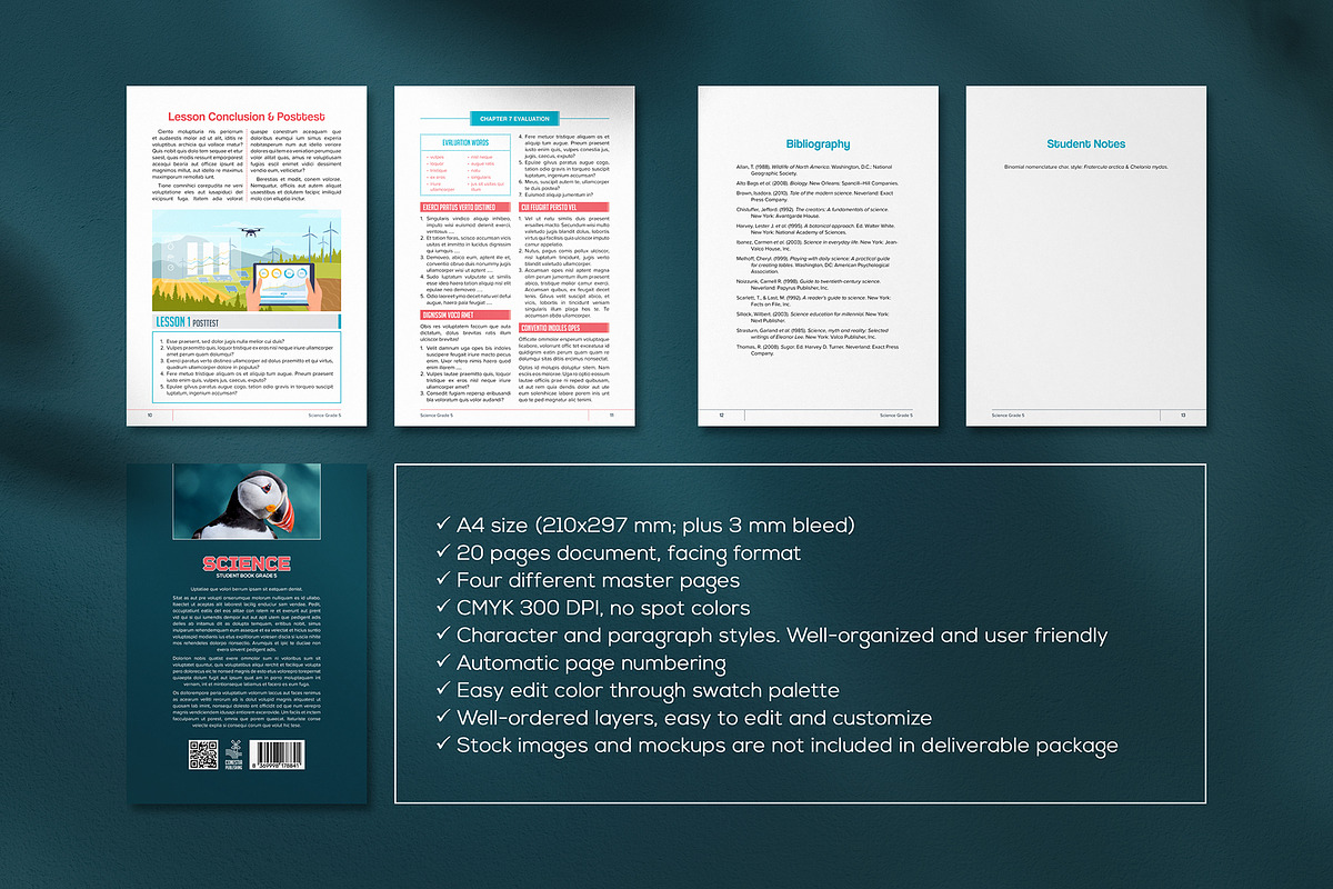 Science Textbook Template 4.0 A4, a Magazine Template by fisihsani (Photo 8 of 9)