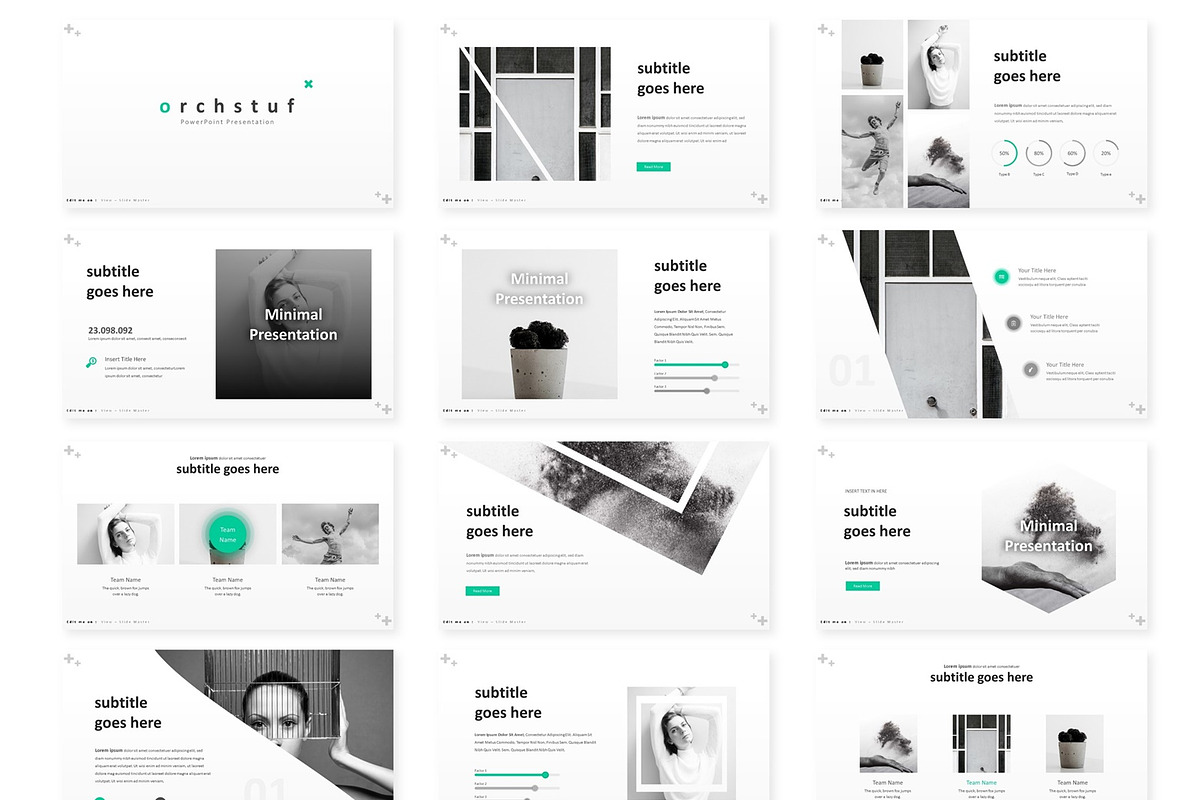 Orch - Google Slides Template, a Presentation Template by AQR Studio