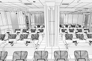 TV Studio Control Room 1, an Architecture 3D Model by akerStudio (Thumbnail 15 of 42)