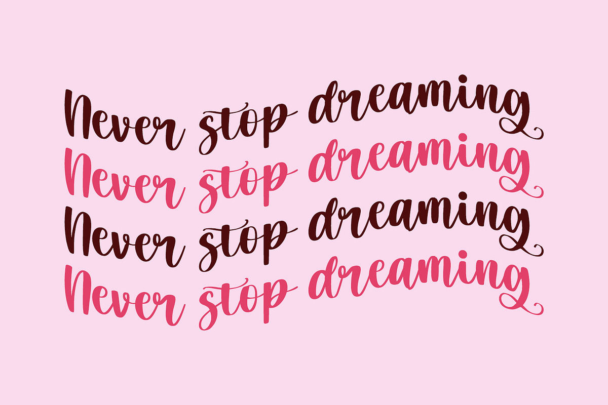 Sweet Ontimes, a Handwritten Font by yumnatype (Photo 8 of 10)