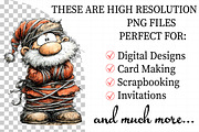 Funny Christmas Santa Clipart, an Illustration by Daily.Designs (Thumbnail 2 of 5)