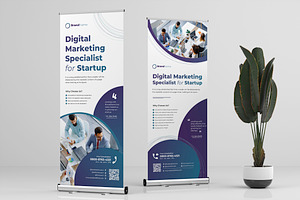 Marketing Specialist Roll Up Banner