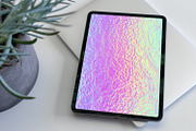 Unicorn Holographic Glass Textures, a Background Graphic by Kseniya-Omega (Thumbnail 3 of 6)
