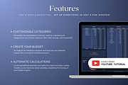 Simple Biweekly Budget - Darkmode, a Templates & Theme by The Creative Plans co (Thumbnail 3 of 10)