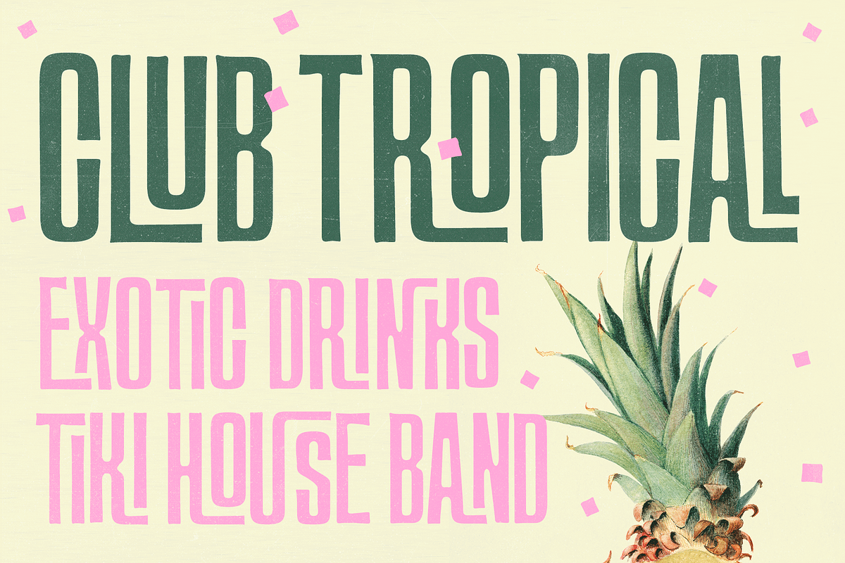 Master of Poster Tiki Font, a Sans Serif Font by Fenotype (Photo 6 of 12)