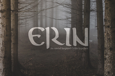 Erin - A Mystical Celtic Typeface