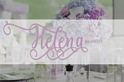 Auristela Script Font, a Script Font by Zulkhairi Lettering (Thumbnail 3 of 8)