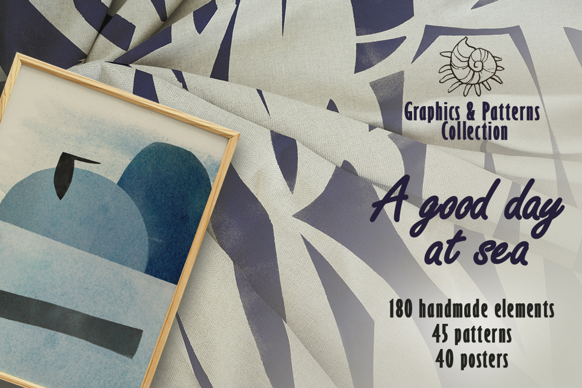 Hand Painted Modern Posters Patterns, a Wallpaper Graphic by TanyaSchuka (Photo 1 of 24)