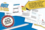 Comic Lettering Masterclass-Adobe, a Templates & Theme by Serkworks Art Labs (Thumbnail 2 of 14)