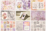 Floral Texture Bundle, a Background Graphic by lerinartstudio (Thumbnail 3 of 9)
