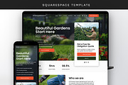 Garden Landscaper Website Template, a Websites & App Template by Template Twist Shop (Thumbnail 1 of 10)