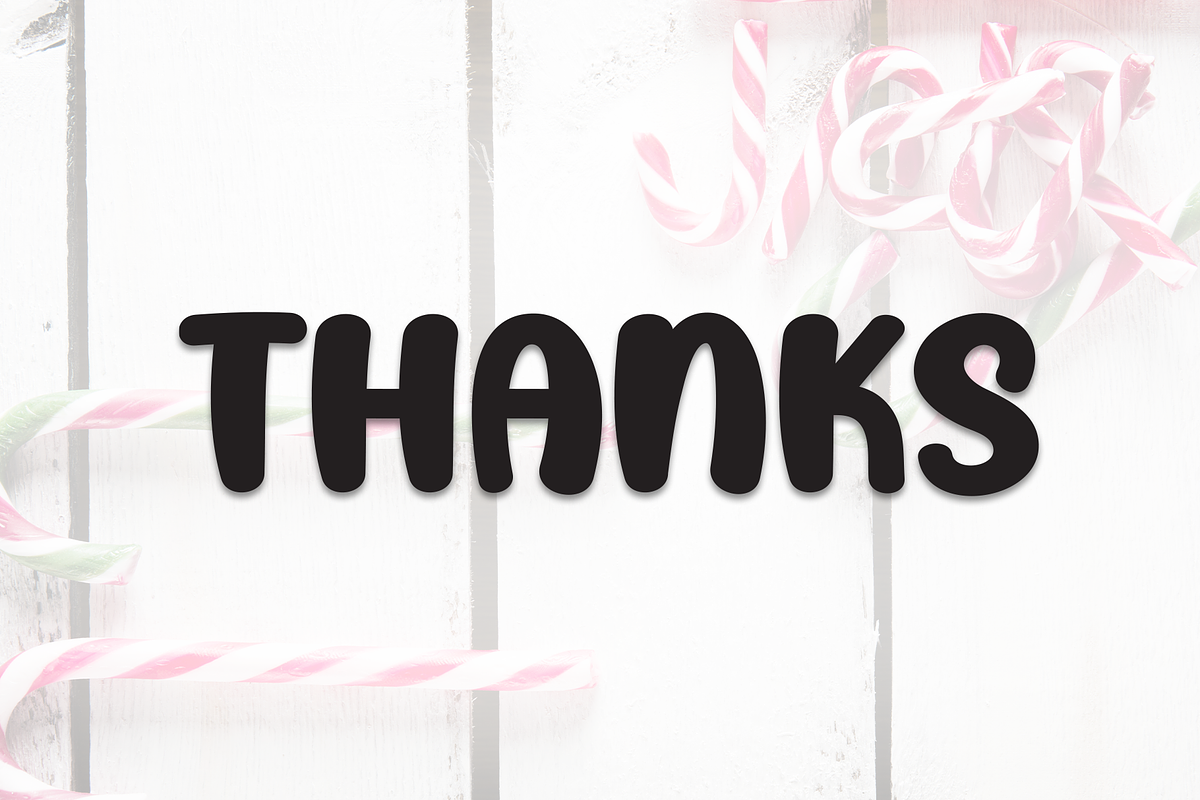Candy Christmas | Script Font, a Script Font by Scratchones (Photo 8 of 8)