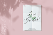 Beauty Flowers, a Script Font by Larin Type Co. (Thumbnail 8 of 13)