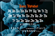 Saxterun - Display Blackletter Font, a Blackletter Font by Dhabee (Thumbnail 3 of 17)