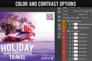 Holiday Travel Flyer, a Flyer Template by CREATIVE DUDE (Thumbnail 7 of 8)