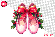 Christmas Ballet Slippers Cliparts, a Person Illustration by taramija (Thumbnail 17 of 26)