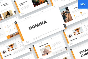 Humina - Business Keynote Template, a Presentation Template by BeadyLab