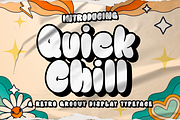 Quick Chill Groovy Graffiti Y2K, a Symbol Font by dansdesign (Thumbnail 1 of 9)