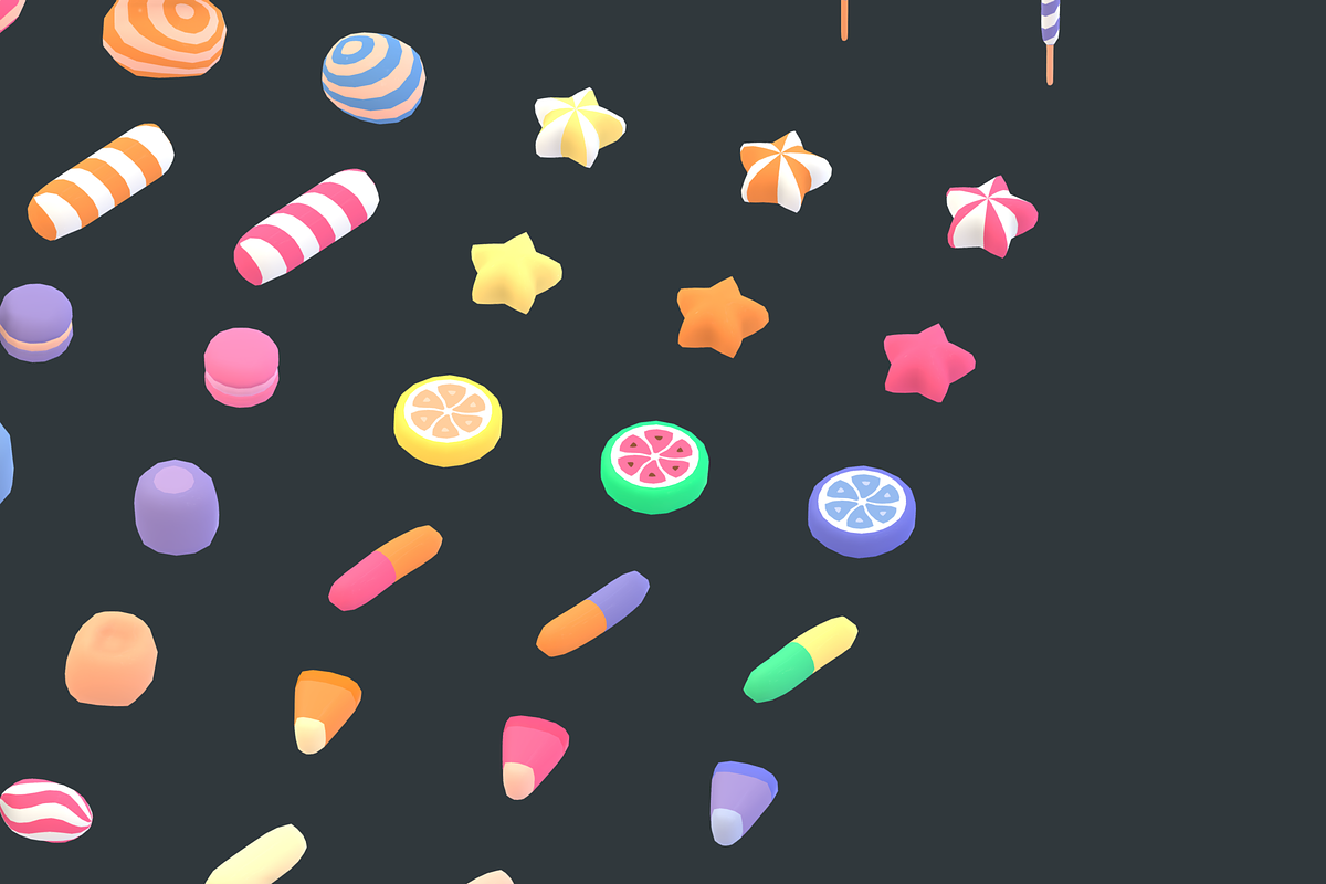 Candy Land - Animation Asset, an Environmental 3D Model by Polydactyl (Photo 11 of 36)