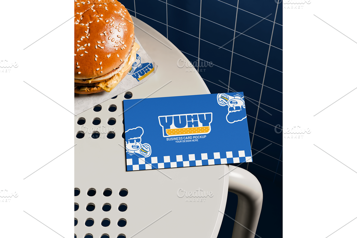 Fast Food Branding Scene Mockup, a Packaging Mockup by Mockthethics. (Photo 8 of 13)