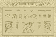 Vintage Banners & Ribbons BuilderKit, an Object Graphic by Thundr Co. (Thumbnail 2 of 5)