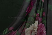 Pattern Peonies and Chrysanthemums, a Pattern Graphic by Yana Dobrik (Thumbnail 4 of 11)