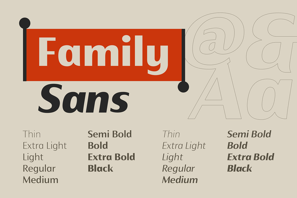 Dexialis - Sans Serif Font Family, a Sans Serif Font by Bartama Graphic (Photo 5 of 10)