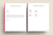 resume template ms word, a Resume Template by PinkJellyfish (Thumbnail 6 of 6)