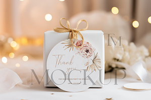 23 Gift Tag Mockup Bundle PSD/JPG